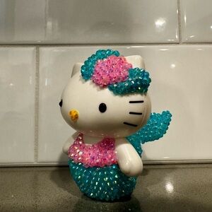 Custom designed | Hand rhinestoned | Hello Kitty Mermaid | McD toy